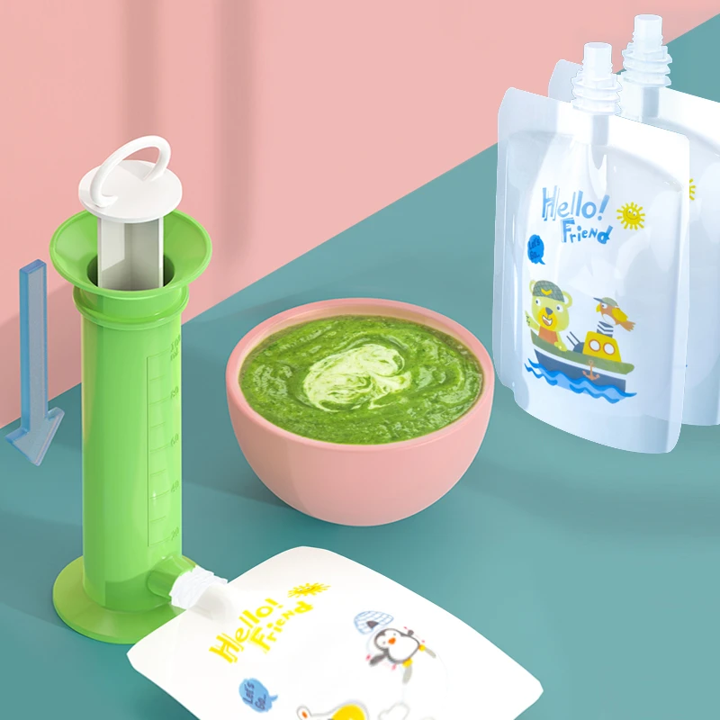 Baby Food Pouches 1 Year Old - Saco De Alimentação De Malote De