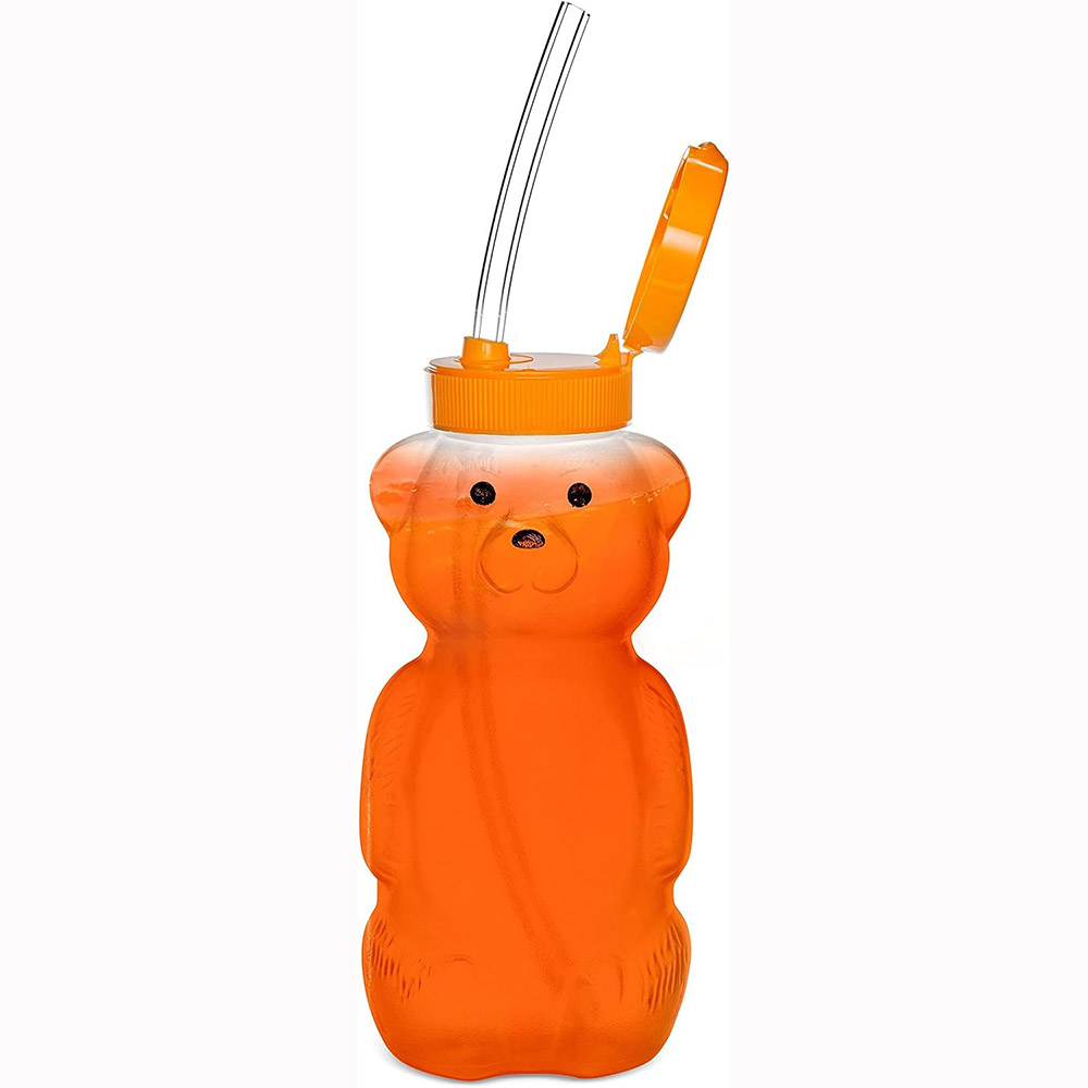 Baby Food Jars With Lids - Copo de palha de urso de