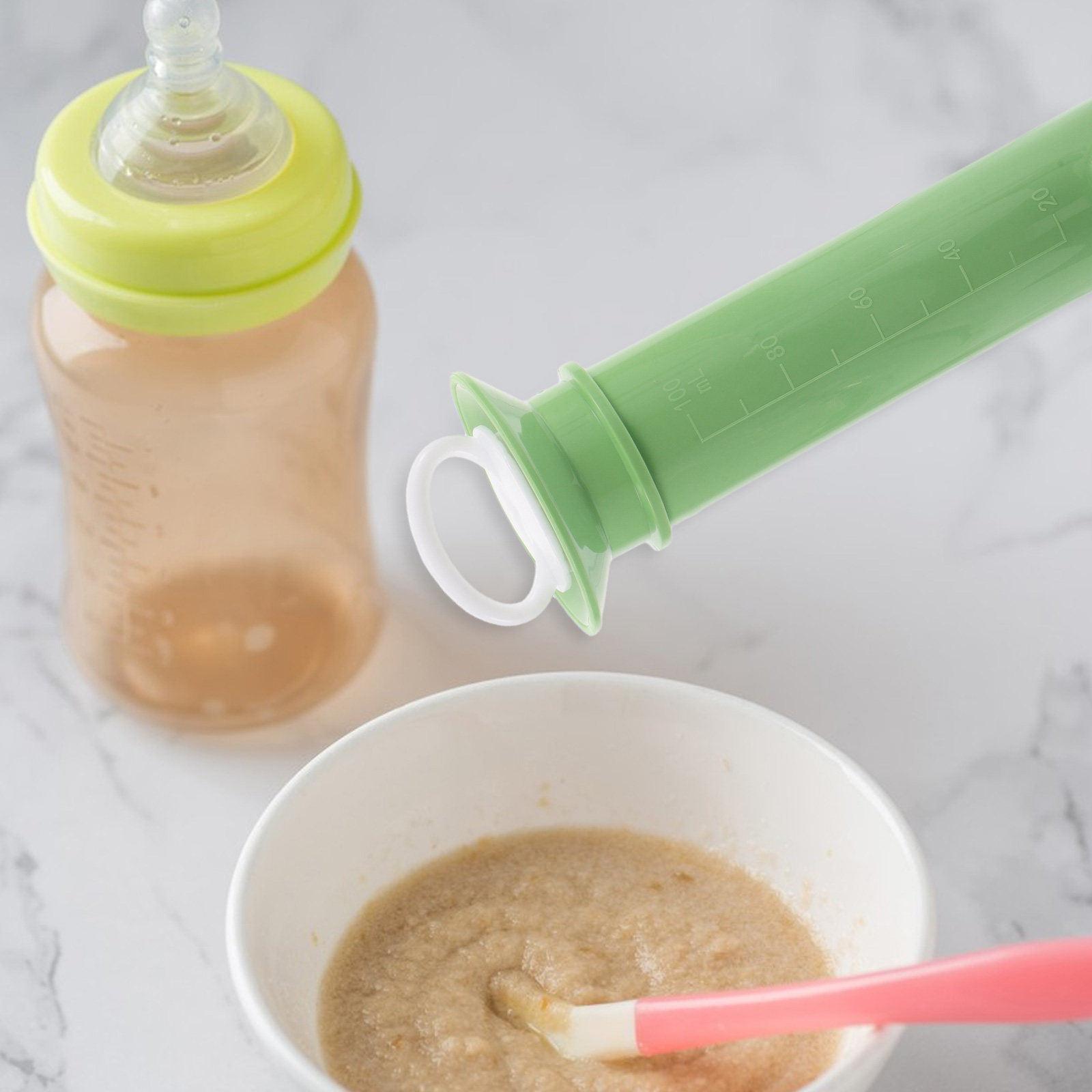Veggie Baby Food - Dispensador de Comida para Bebê Compacto,