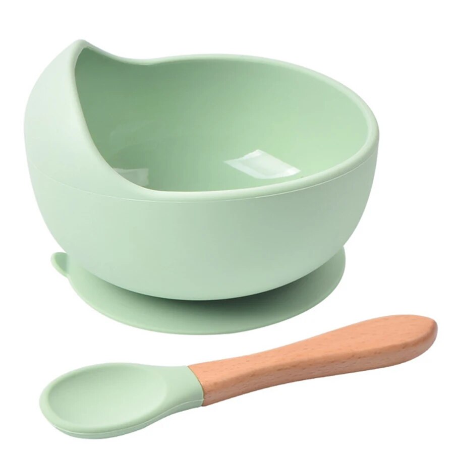 Baby Food Diet - Tigela De Alimentação De Silicone À