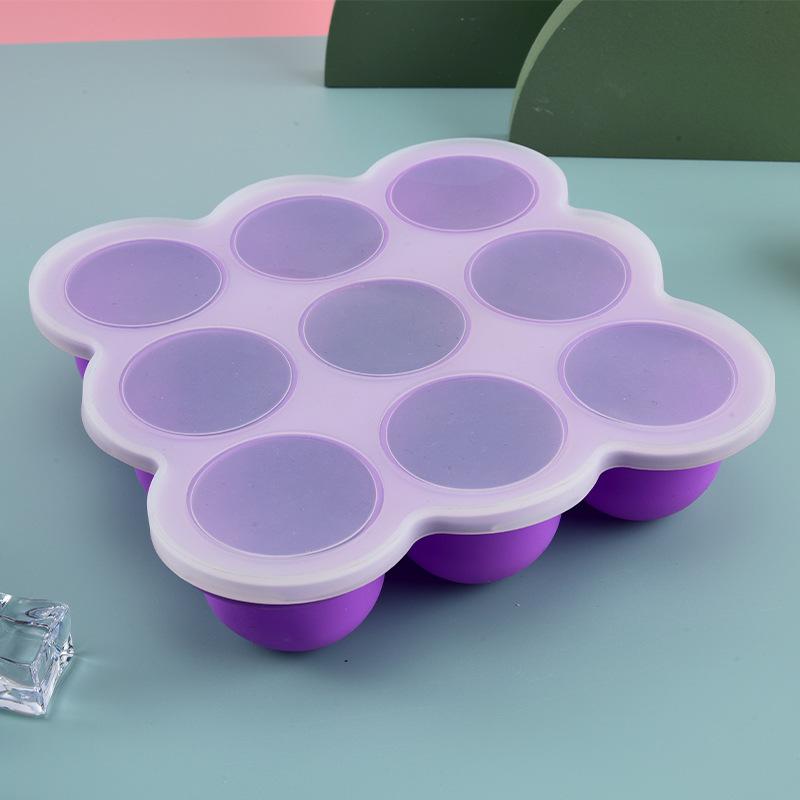 Baby Food Freezer Tray - Recipiente de Silicone para Comida de