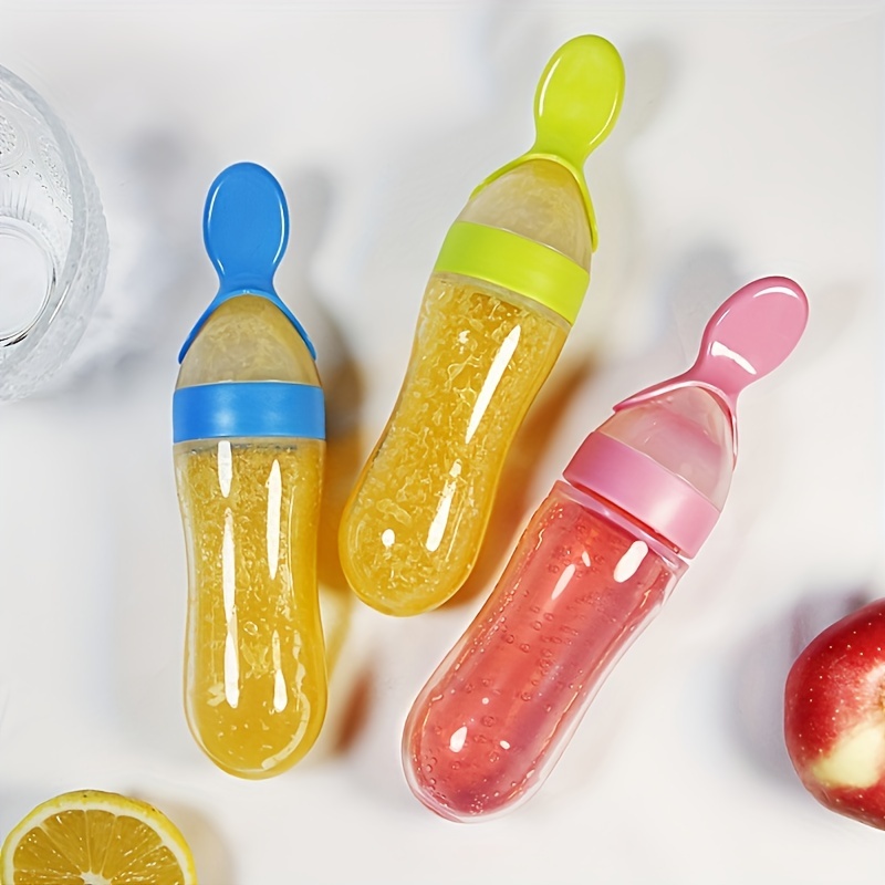 Baby Food Diet - Garrafa de silicone para alimentação de