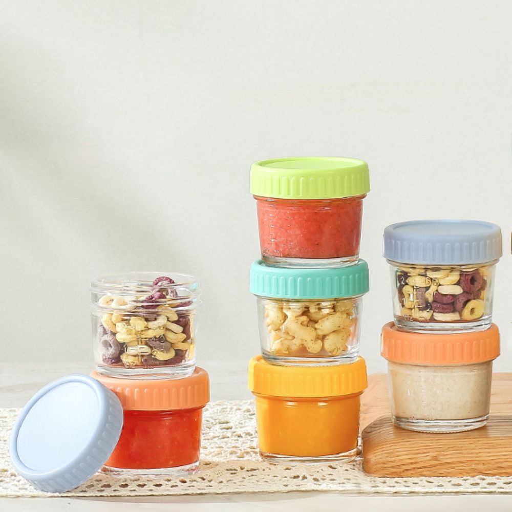 Baby Food Jars With Lids - Jarra de vidro para comida de