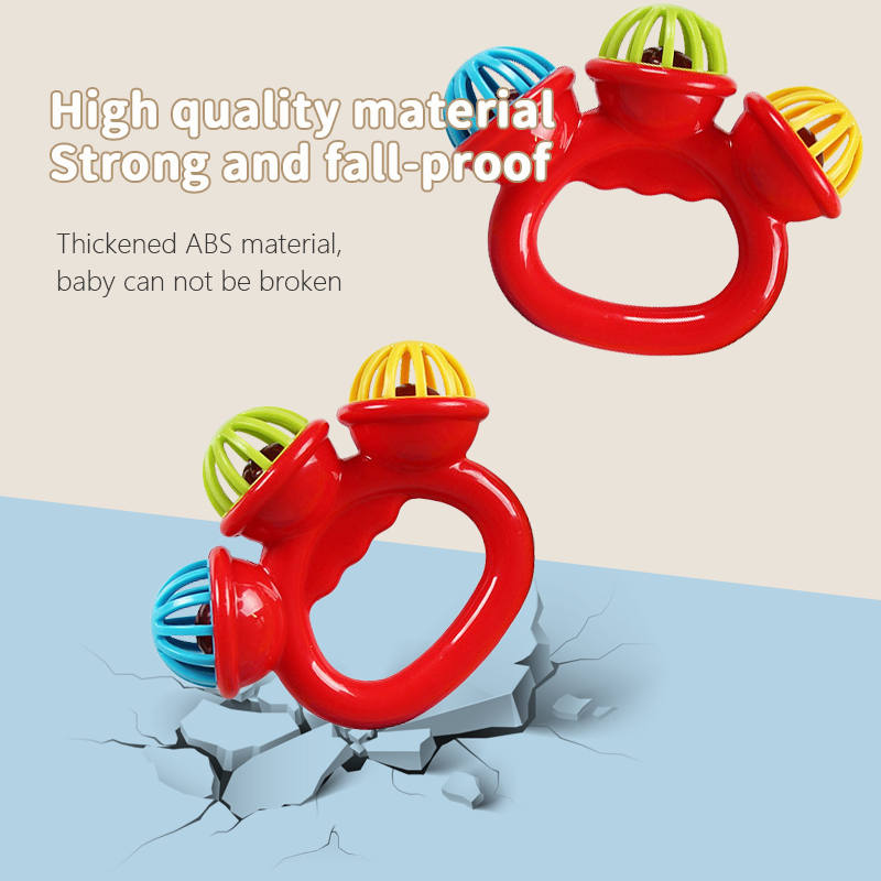1-4 pçs bebê mão chocalho bola - Baby Food Quantity avaliação e preço