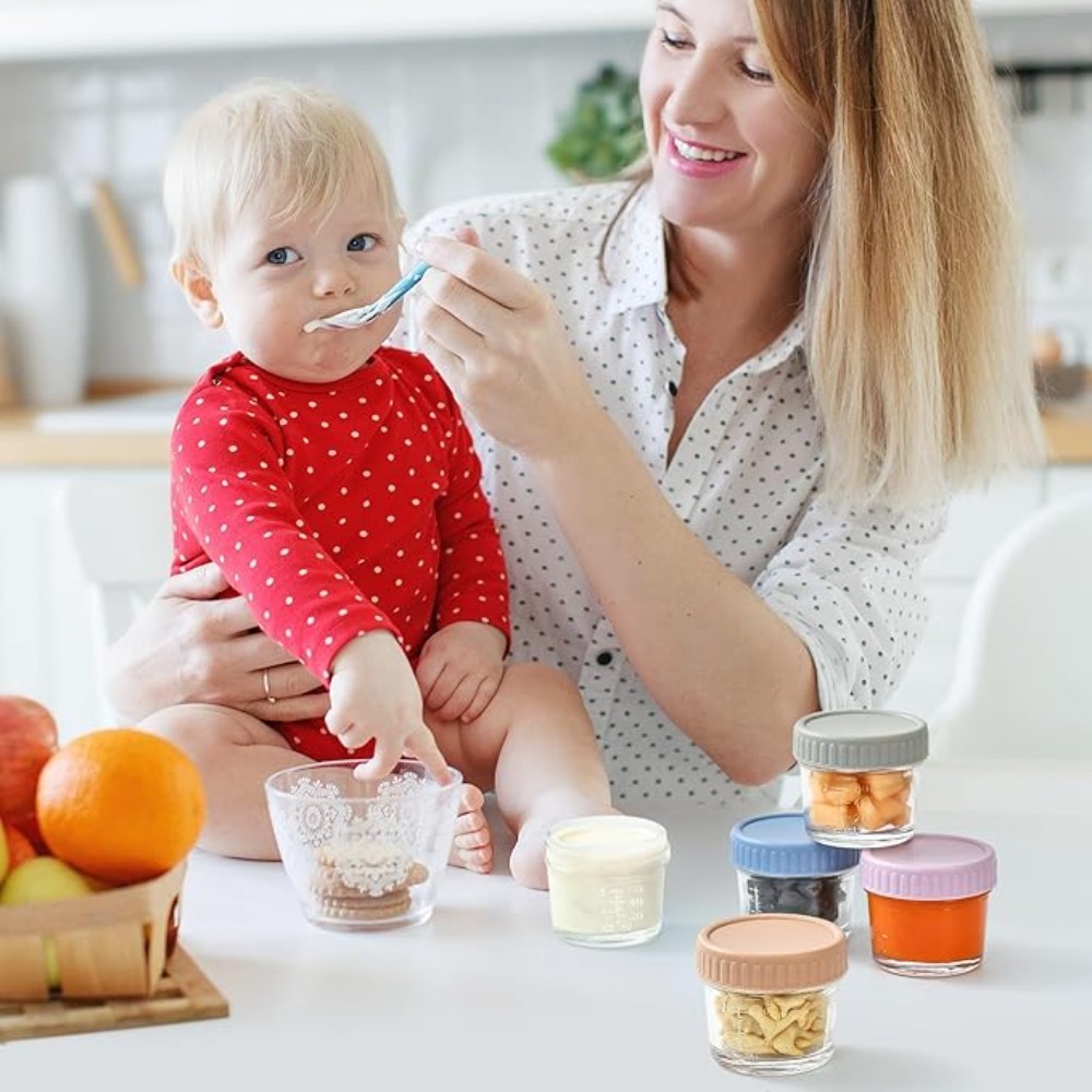 Frasco de vidro para comida de - Baby Food Jars With Lids avaliação e preço