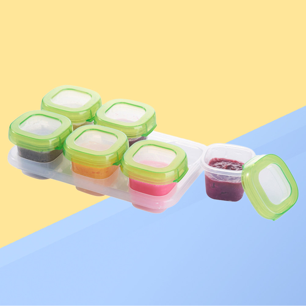 Conjunto de 6 Caixas Portáteis - Baby Food Freezer Tray avaliação e preço