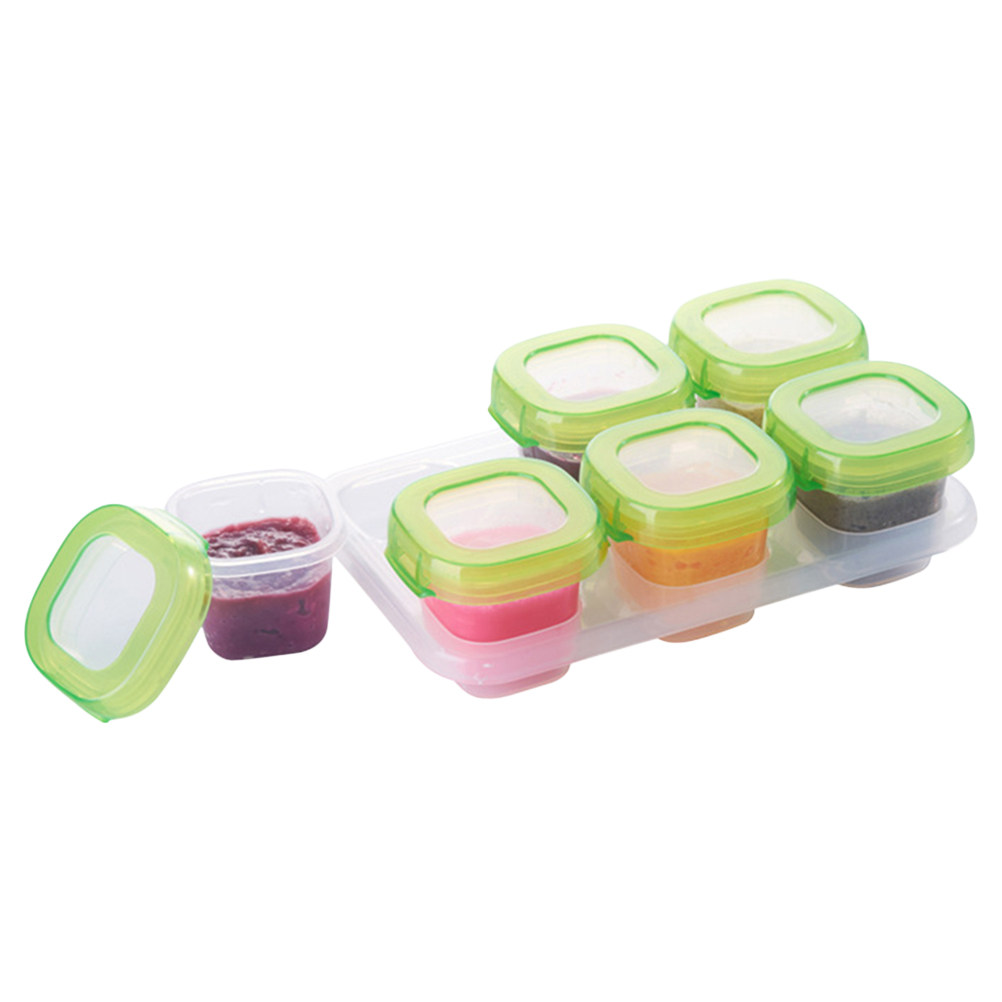 Conjunto de 6 Caixas Portáteis - Baby Food Freezer Tray avaliação e preço