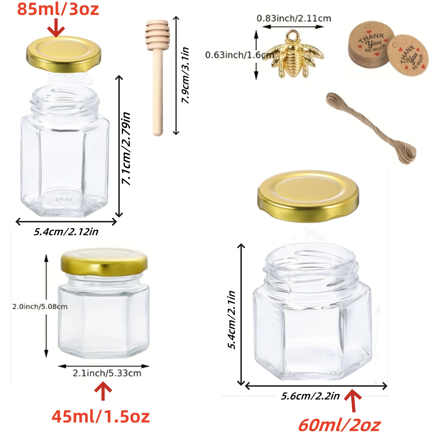 12/20/30/50/60 Peças - Mini Po - Baby Food Jars With Lids avaliação e preço