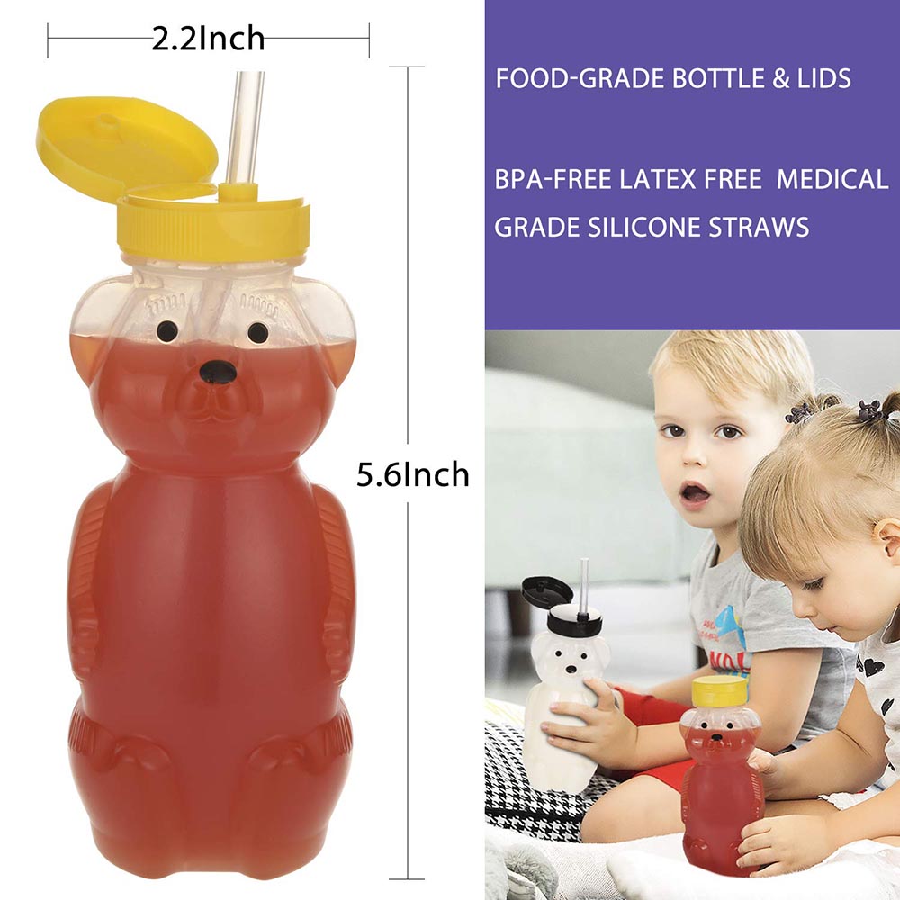 Copo de palha de urso de mel p - Baby Food Jars With Lids avaliação e preço