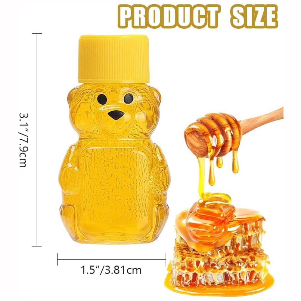 24 pçs 2 oz garrafa de urso de - Baby Food Jars With Lids avaliação e preço