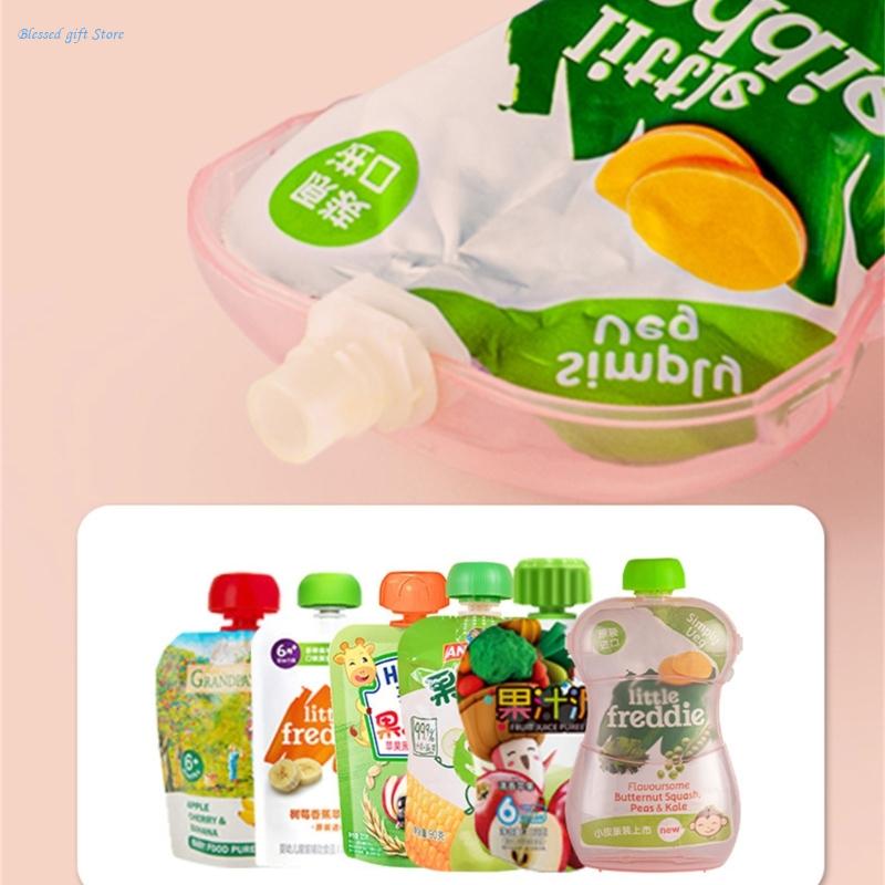 Suporte recarregável à prova a - Baby Food Pouches 1 Year Old avaliação e preço