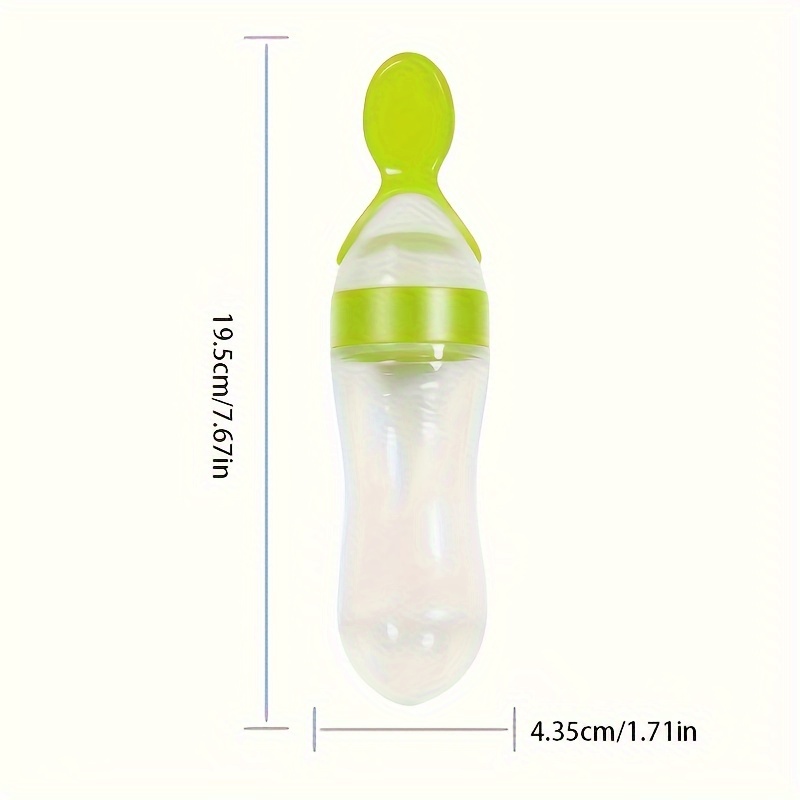 Garrafa de silicone para alime - Baby Food Diet avaliação e preço