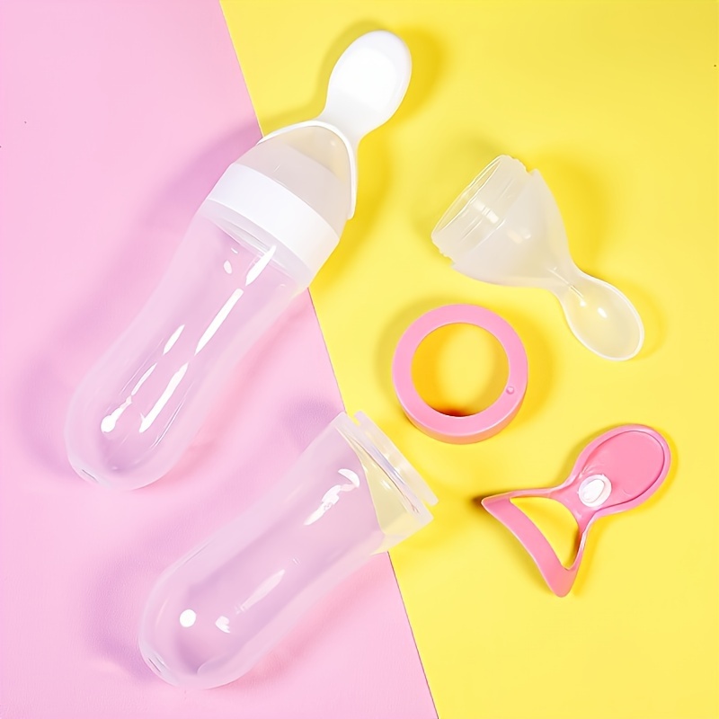 Garrafa de silicone para alime - Baby Food Diet avaliação e preço