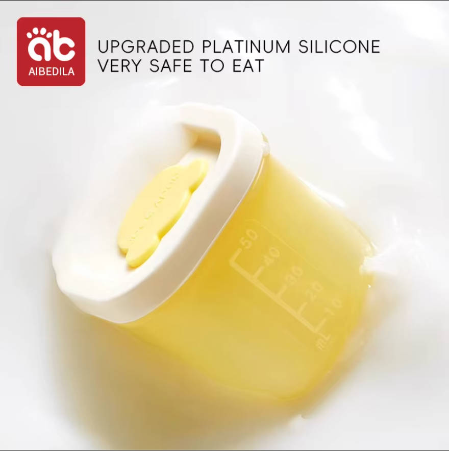 AIBEDILA Bandeja de Silicone p - Baby Food Freezer Tray avaliação e preço
