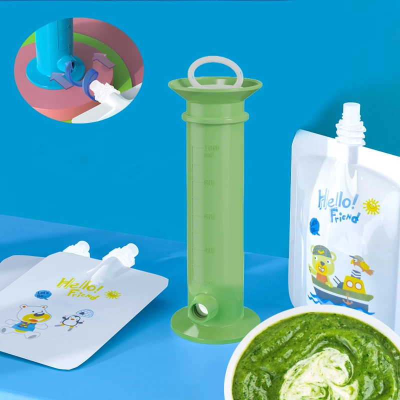 Saco De Alimentação De Malote  - Baby Food Pouches 1 Year Old avaliação e preço