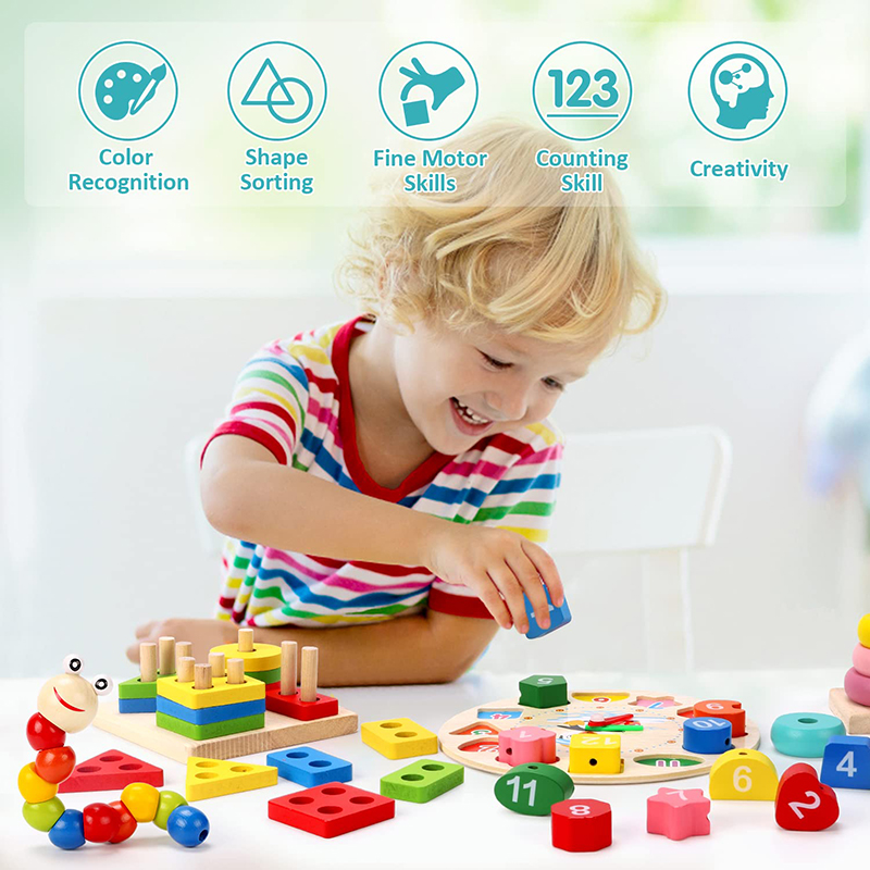 5-6 pçs/set montessori brinque - Baby Food Quantity avaliação e preço