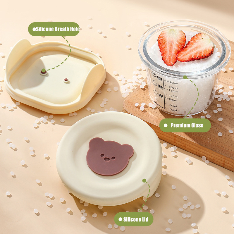 Frascos de vidro para armazena - Baby Food Jars With Lids avaliação e preço