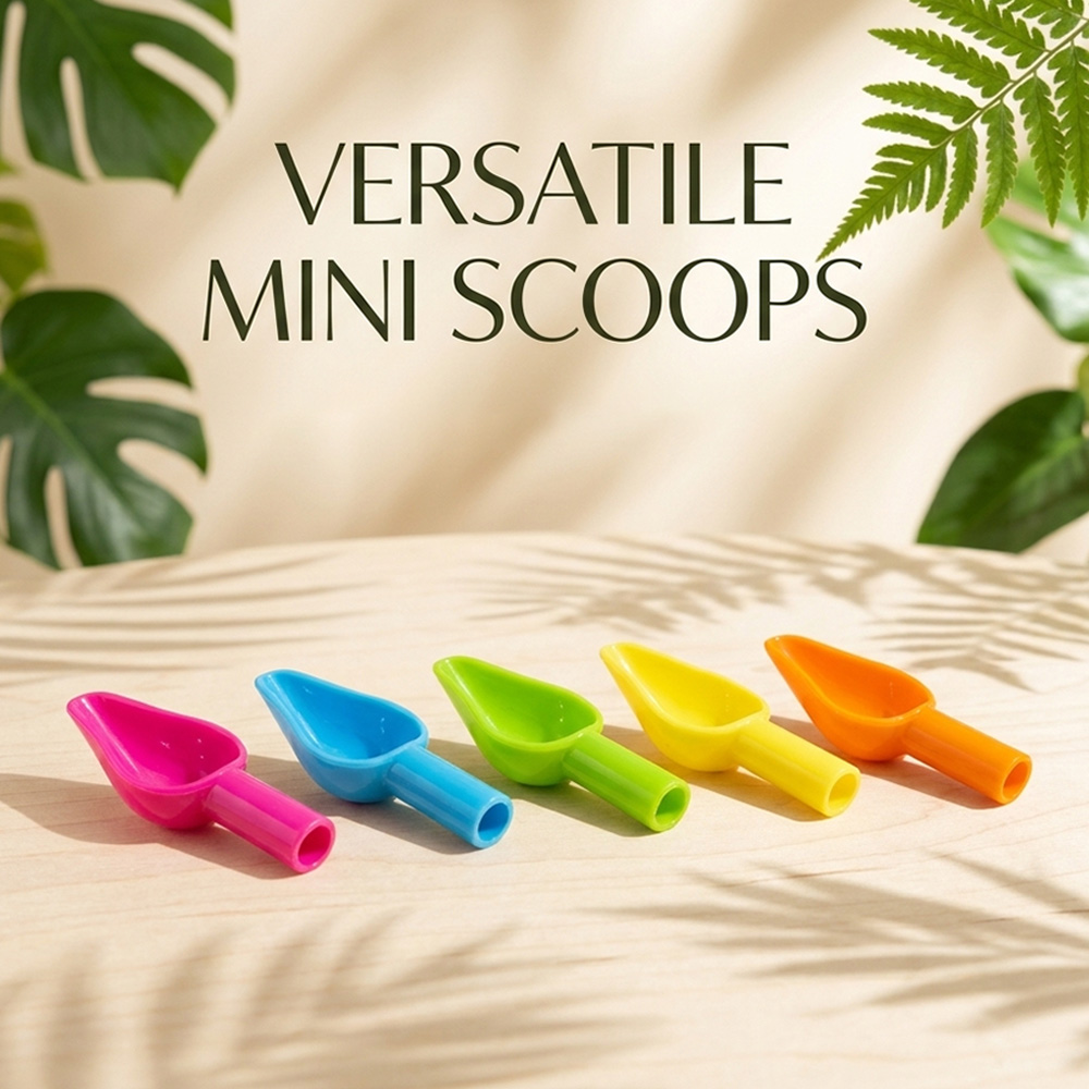 Mini Colher Plástica Colorida  - Baby Food Diet avaliação e preço
