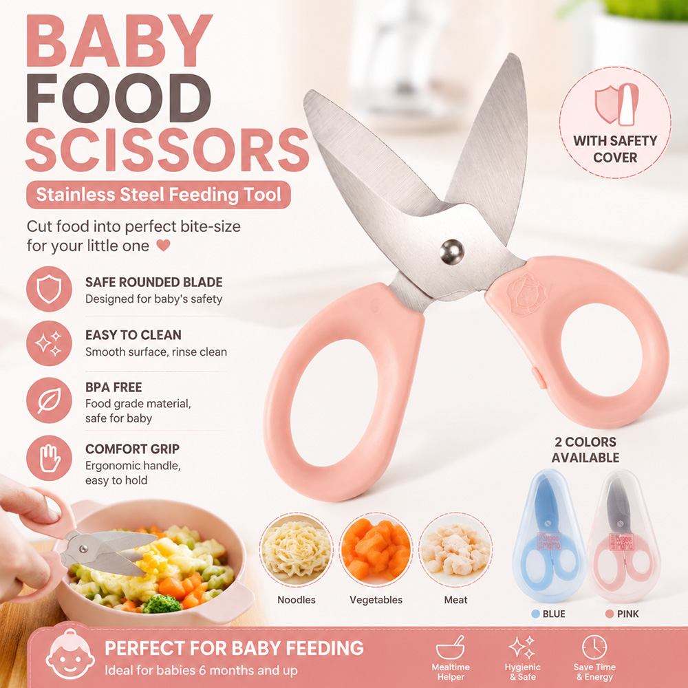 Tesoura para Alimentos de Bebê - Baby Food Diet avaliação e preço