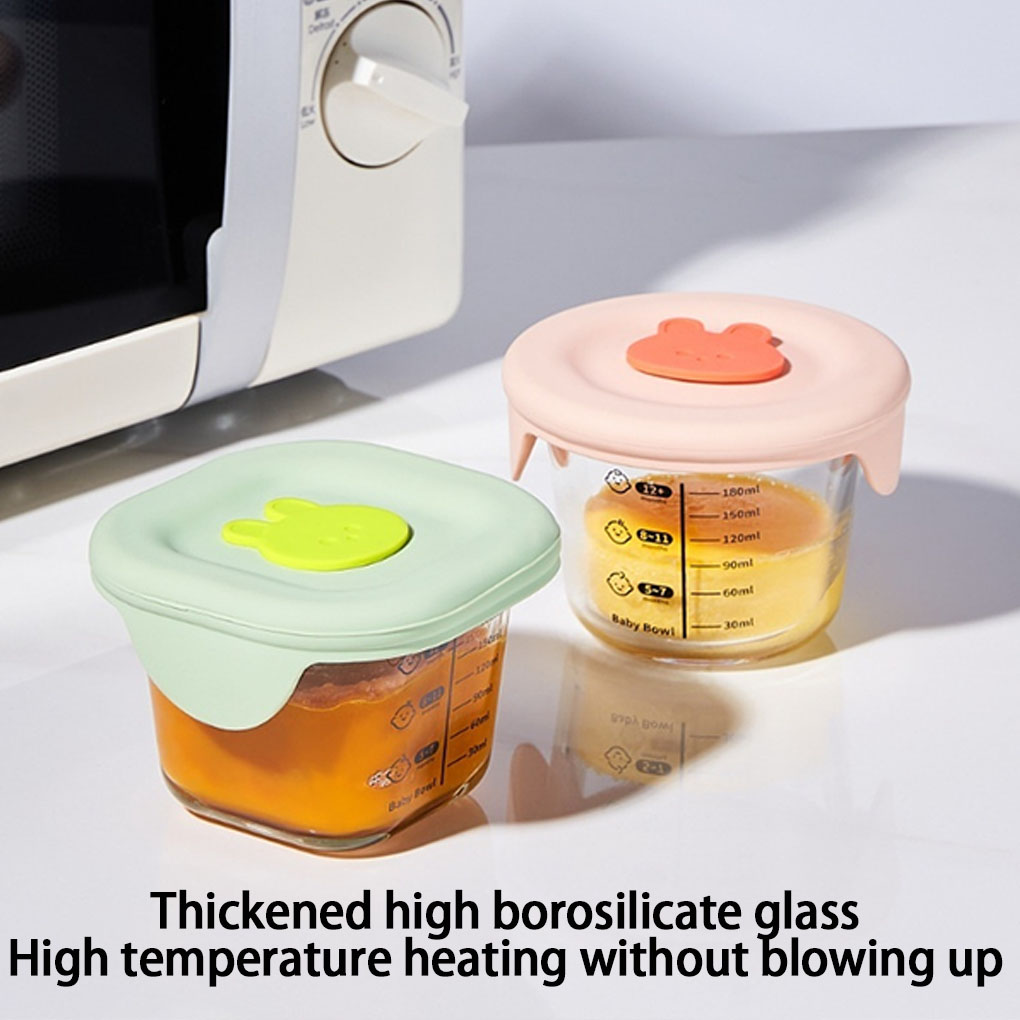 Pacote com 4 Frascos de Vidro  - Baby Food Jars With Lids avaliação e preço