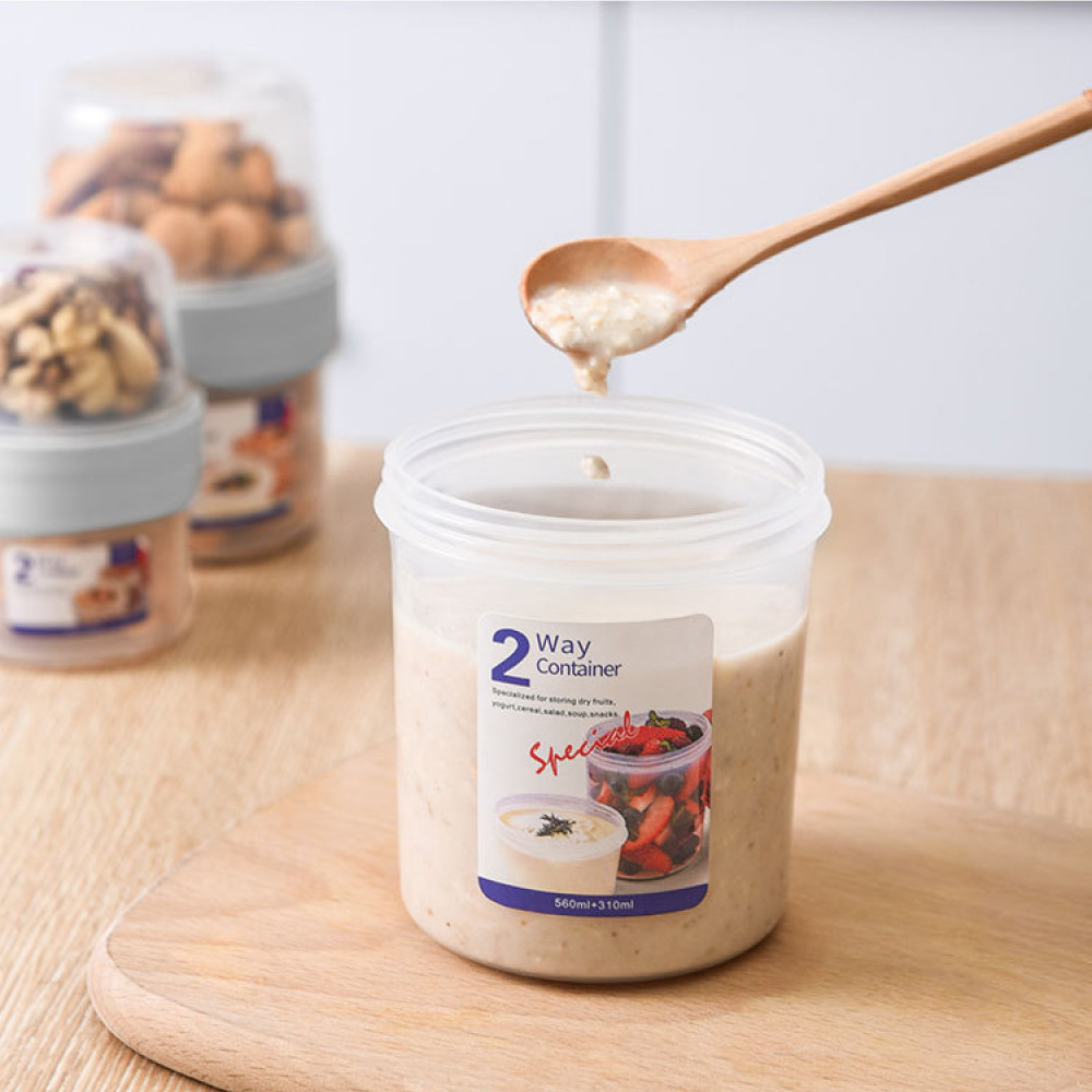 Recipiente Portátil de Dupla C - Baby Food Jars With Lids avaliação e preço